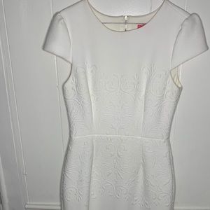 White Betsey Johnson dress